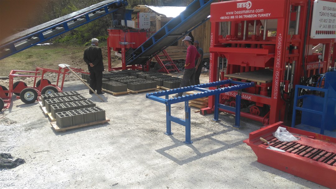 block making machine for concrete products